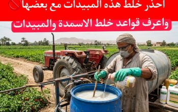 قواعد خلط المبيدات والأسمدة : أزاي تعرف المركبات التي تقبل الخلط مع مركبات أحرى