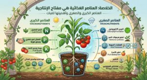 Read more about the article العناصر الغذائية الكبرى و الصغرى وأعراض نقصها
